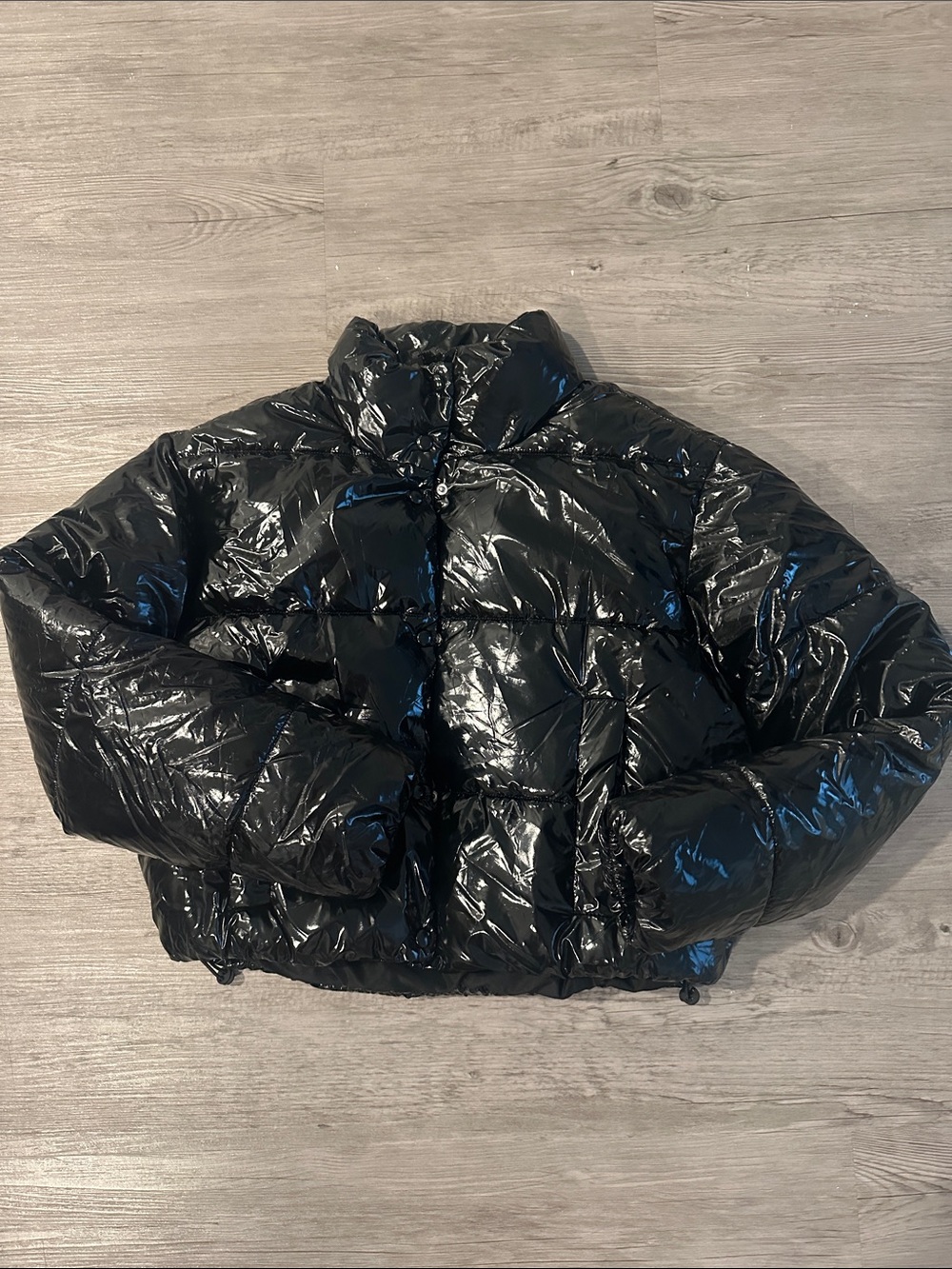 Zara Black Puffer Jacket